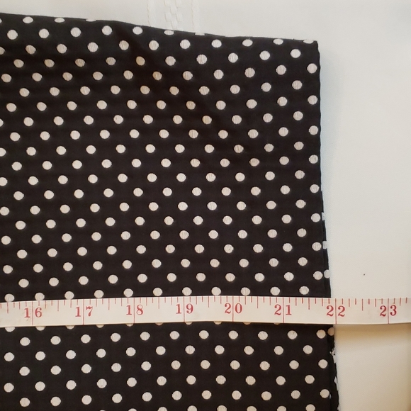 Jacob Black & White Polka-dot Skirt 8 EUC - Picture 7 of 9
